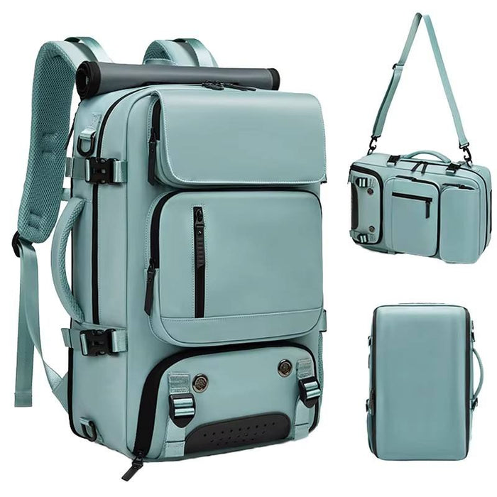 40L water-resistant travel backpack front view