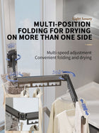 FoldAway clothes rack space-saving design